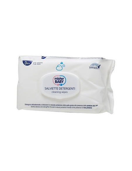 MISTER BABY SALVIETTE DET 72PZ