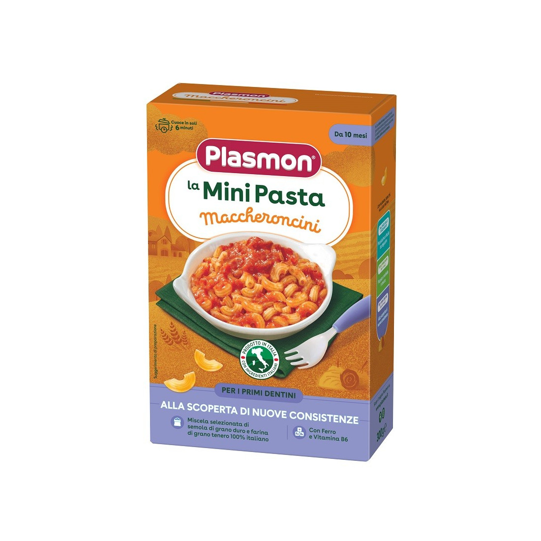 PLASMON PASTA MACCHERONCIN300G