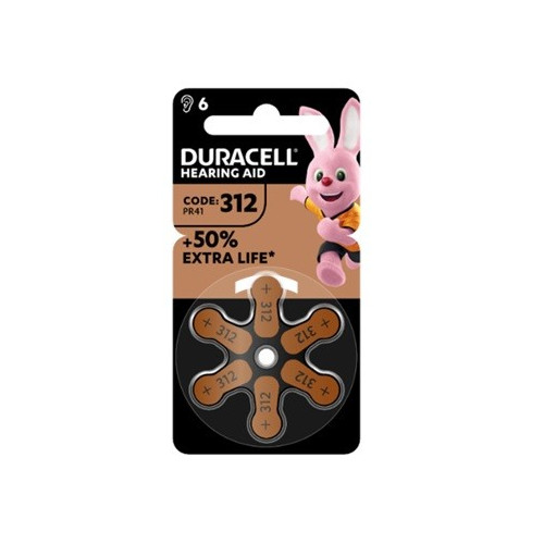 DURACELL EASY TAB 312 BROWN