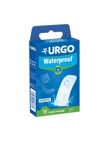 URGO WATERPROOF CER ASSORT 15P
