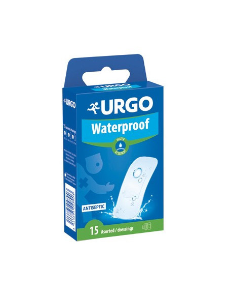 URGO WATERPROOF CER ASSORT 15P