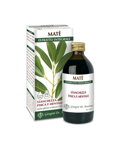 MATE' ESTRATTO INTEGRALE 200ML