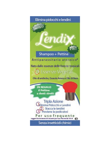 LENDIX SHAMPOO PLUS+PETT 2IN1
