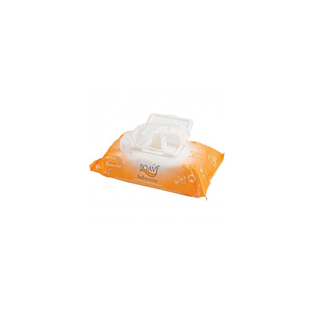 SOAVI' SALVIETTE BABYNETTE CAMOMILLA 72PZ