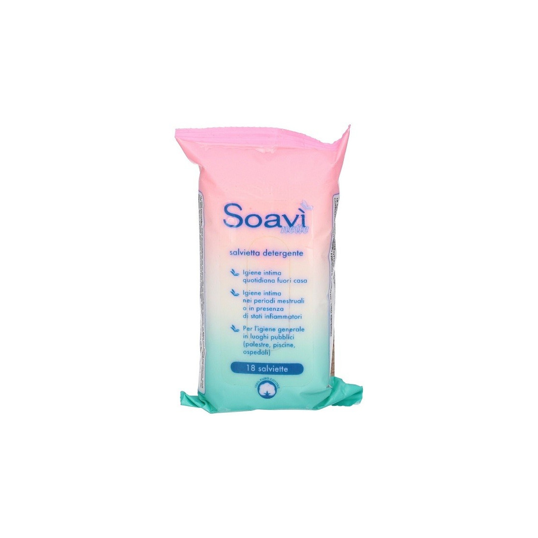 SOAVI' SALVIETTE INT DET PH3,5