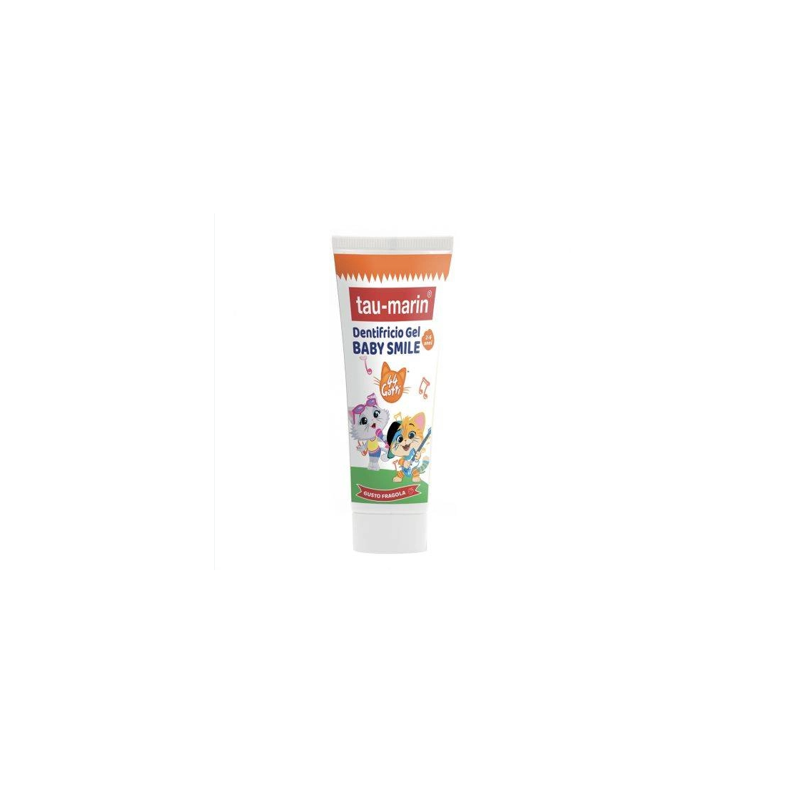 TAU MARIN DENTIFRICIO BABY FRAGOLA 44 GATTI