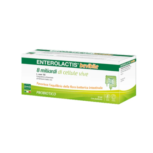 ENTEROLACTIS 6 FLACONS 10 ML