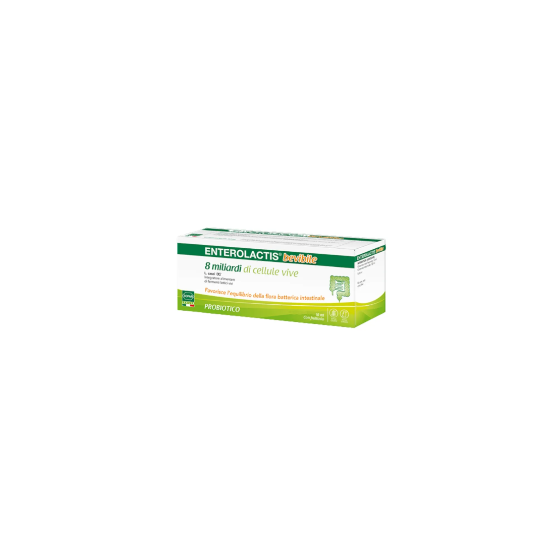 ENTEROLACTIS BEVIBILE 6 FLACONI 10 ML