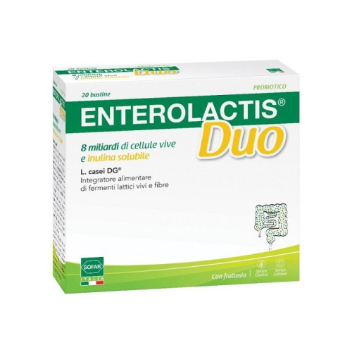ENTEROLACTIS DUO 20 BUSTINE