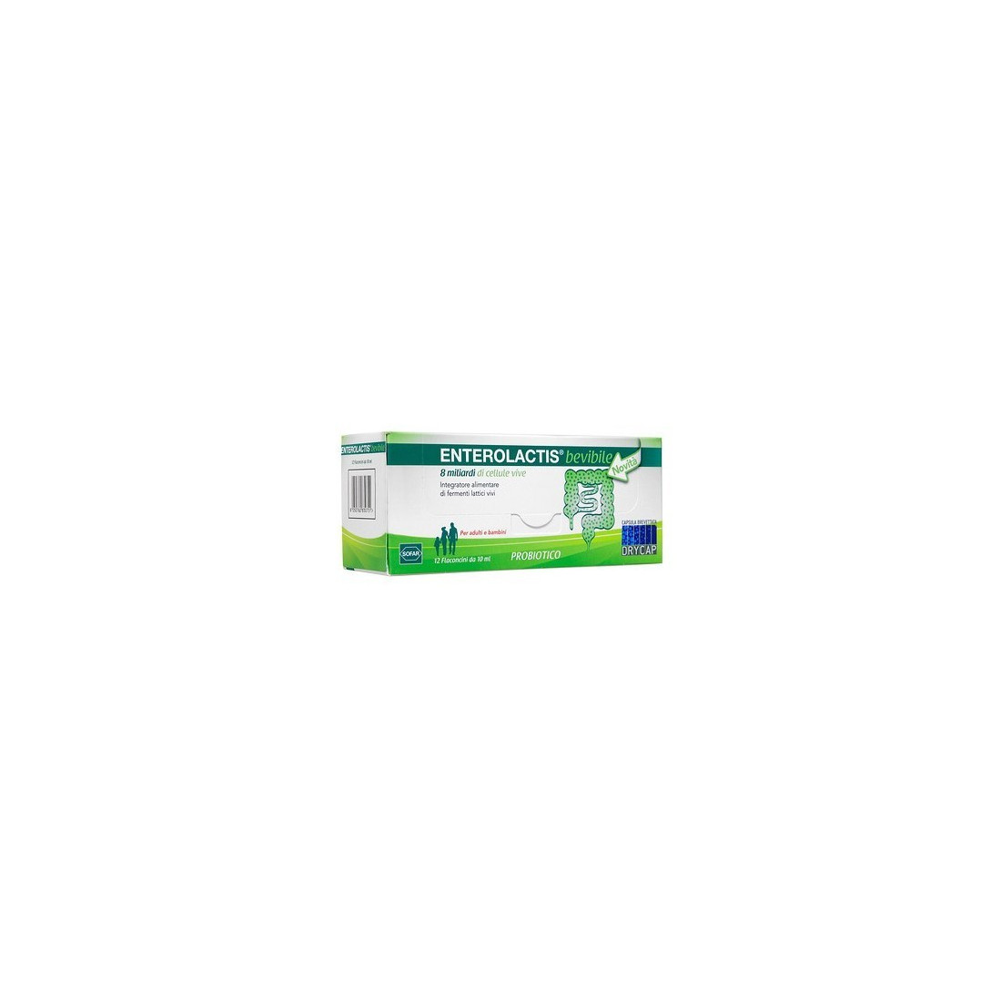 ENTEROLACTIS 12 FLACONS