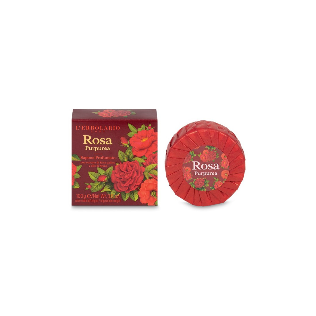 ROSA PURPUREA SAPONE PROF 100G