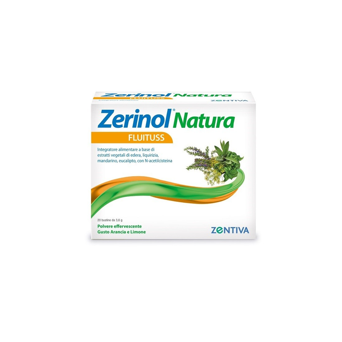 ZERINOL NATURE FLUITUSS 20BUST