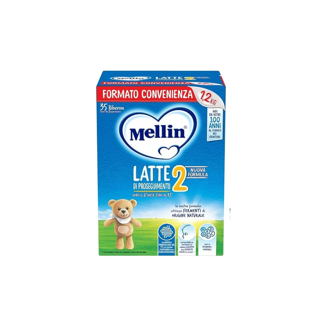 MELLIN 2 LATTE 1200G