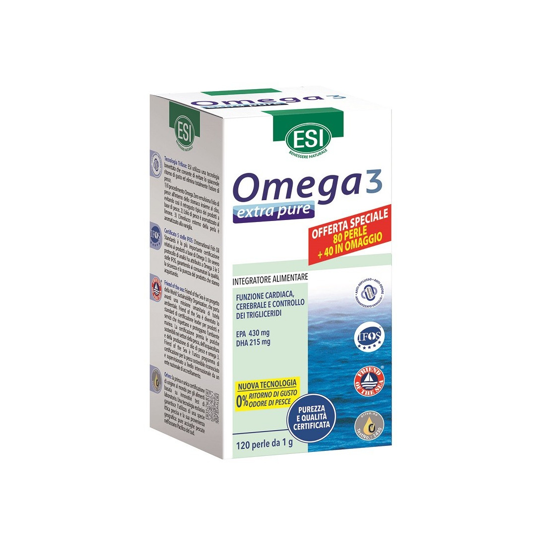 ESI OMEGA 3 EXTRA PURE 80+40PR