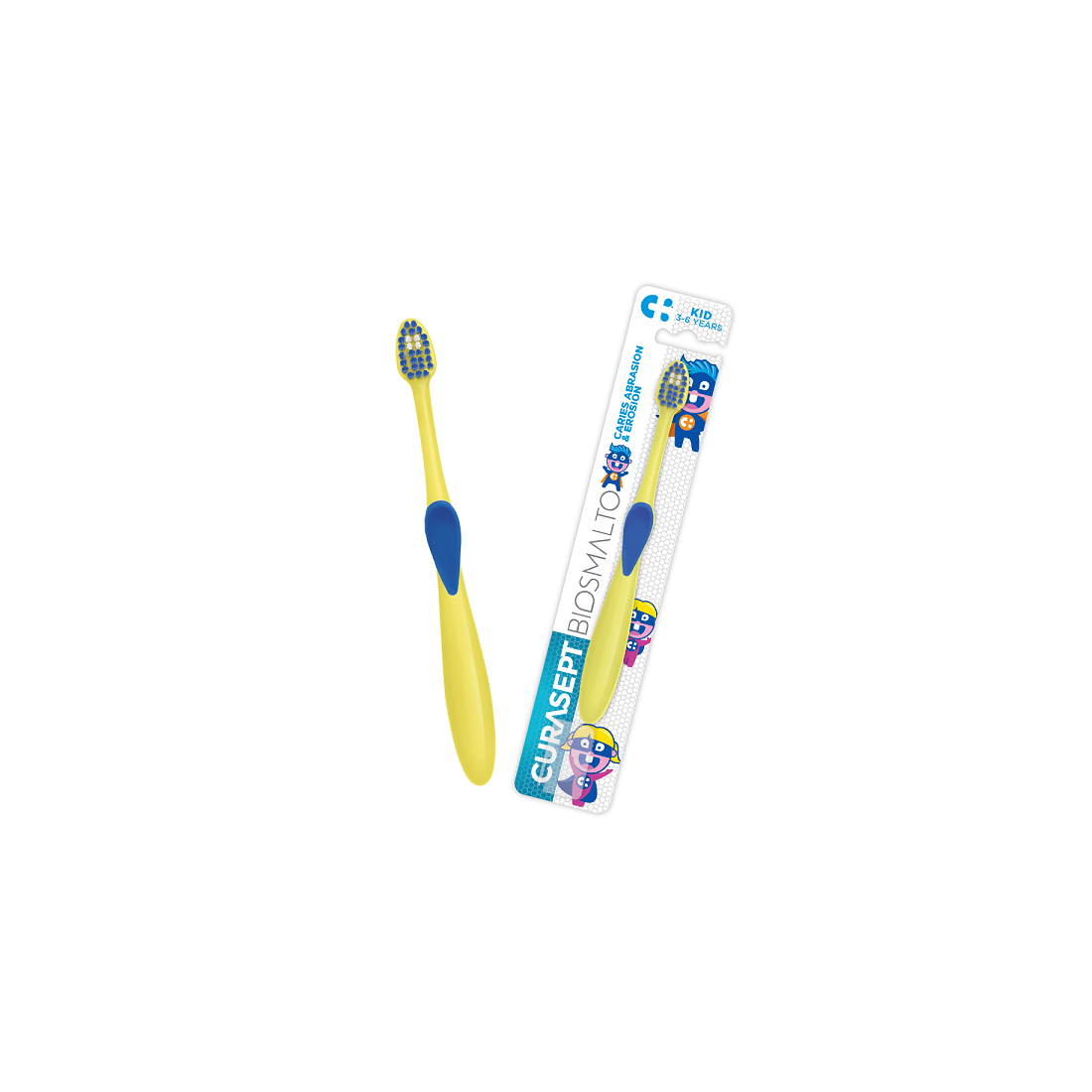 CURASEPT SPAZZOLINO BIOSMALTO KIDS 3-6 ANNI