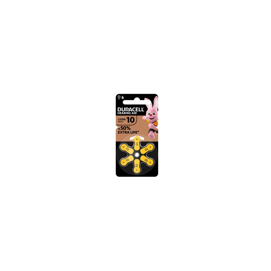 DURACELL EASY TAB 10 GIALLO
