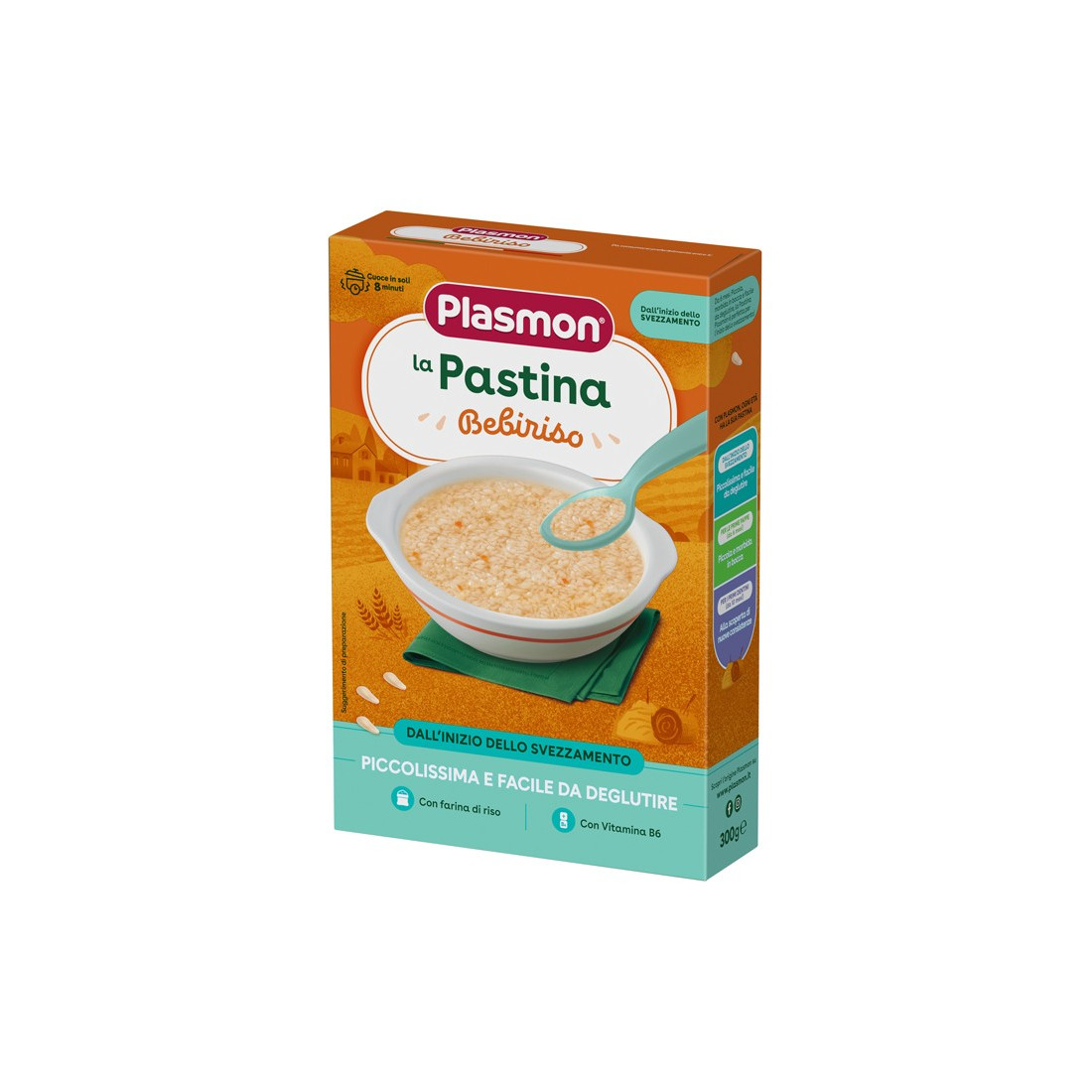 PLASMON PASTA BEBIRISO 300G