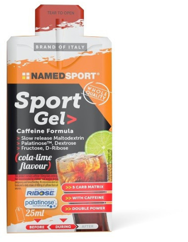 NAMED SPORT GEL COLA LIME 25ML