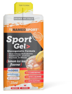 NAMED SPORT GEL LEMON ICE TEA 25ML