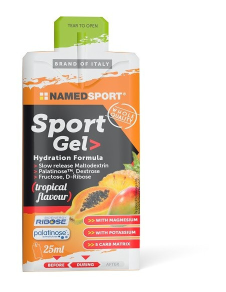 NAMED SPORT GEL GUSTO TROPICAL 25ML