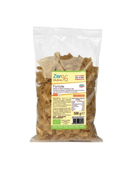 ZER% GLUTINE FARFALLE RISO INT