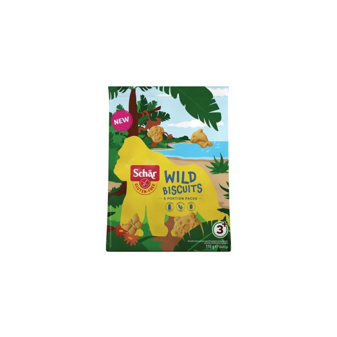 SCHAR WILD BISCUITS RB 115G