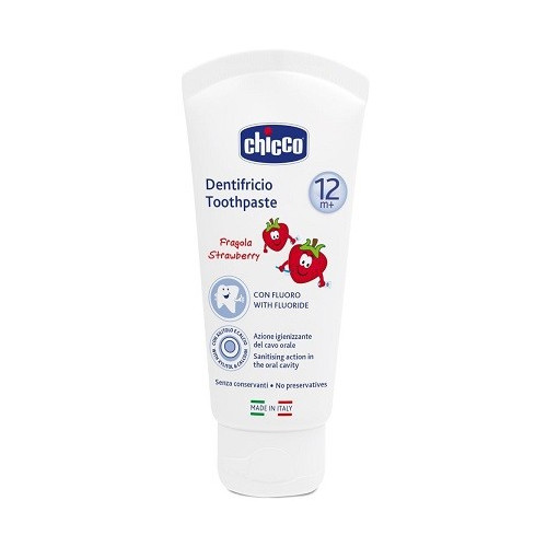 CHICCO IT'S CALLED A STRAWBERRY TOOTHPASTE