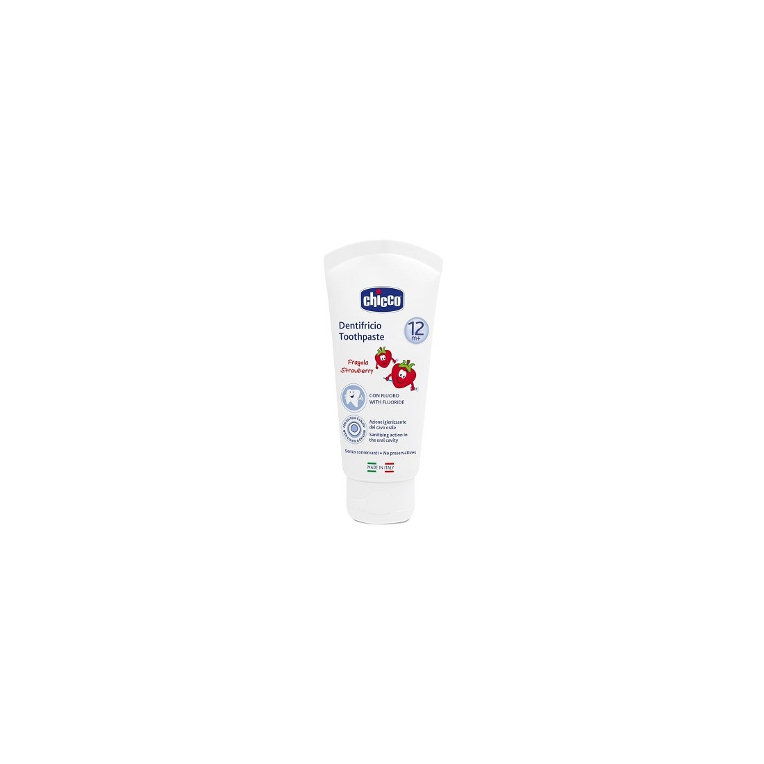 CHICCO IT'S CALLED A STRAWBERRY TOOTHPASTE