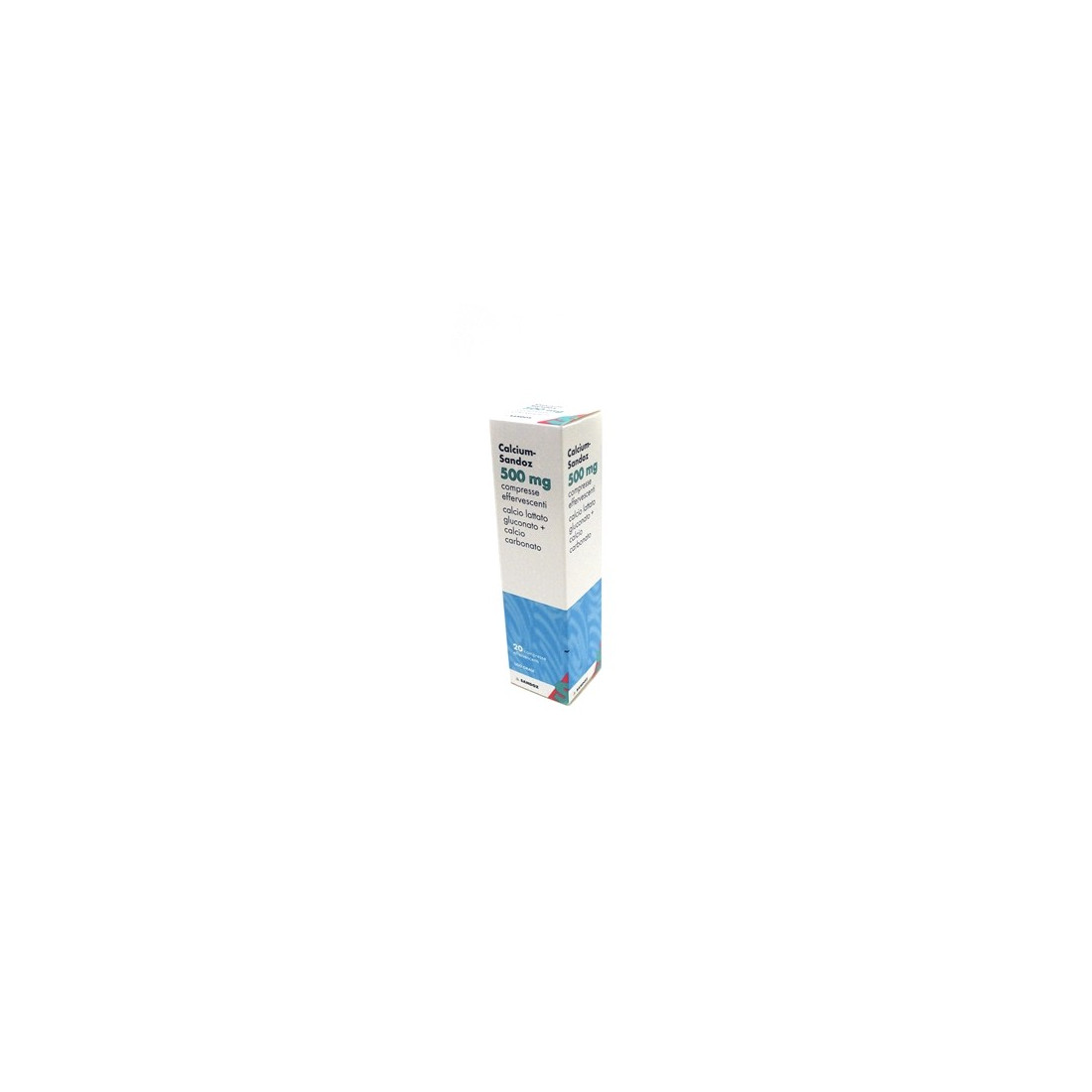 CALCIUM SANDOZ 20CPR EFF 500MG