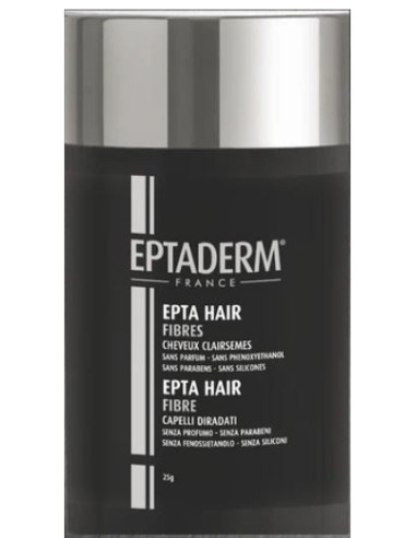 EPTA HAIR FIBRE DARK GREY 25G