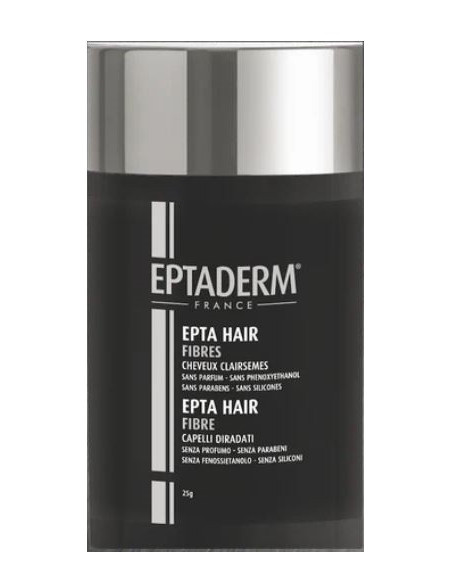 EPTA HAIR FIBRE DARK GREY 25G