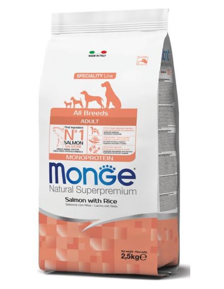 MONGE ALL BREEDS AD SALMO/RISO