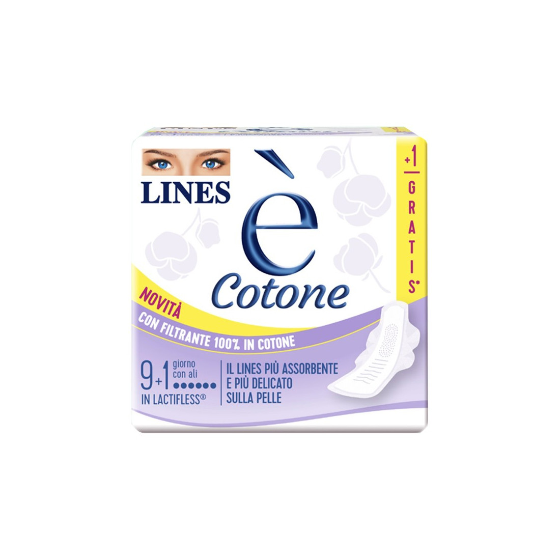 LINES IT'S COTONE ALI 9+1PZ