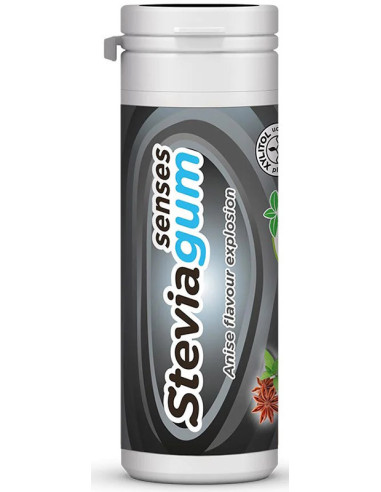 LEMON PHARMA STEVIAGUM BLACK S