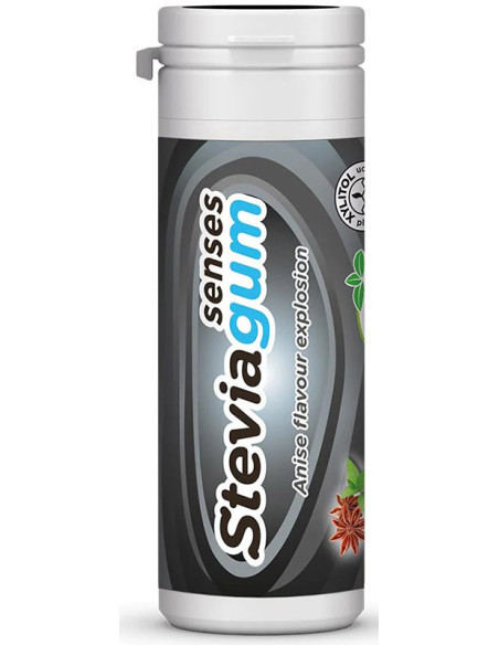 LEMON PHARMA STEVIAGUM BLACK S