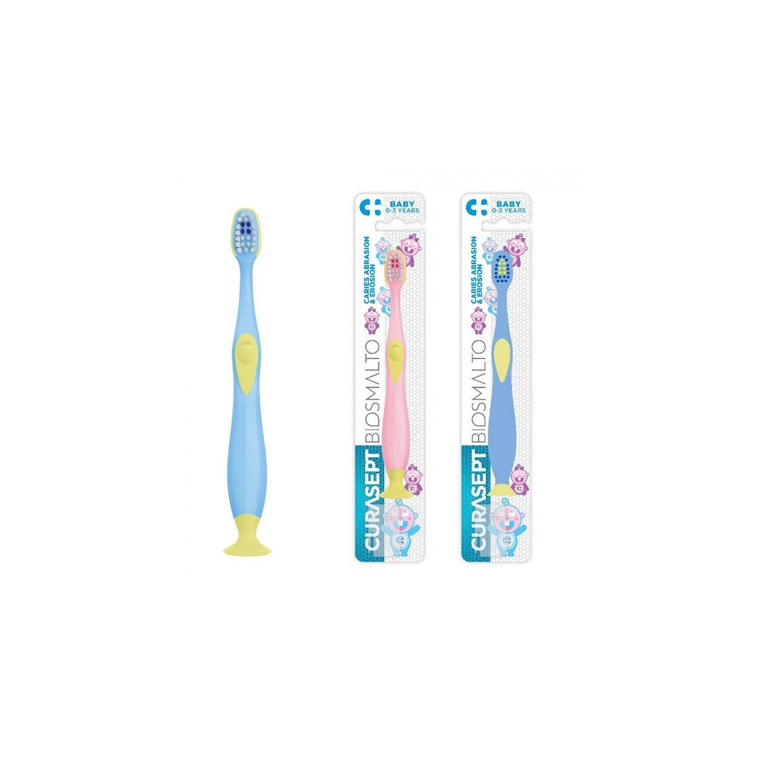 CURASEPT SPAZZOLINO BIOSMALTO BABY 0-3 ANNI