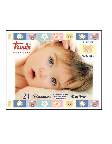 TRUDI BABY C PANN DF MIN 3/6KG