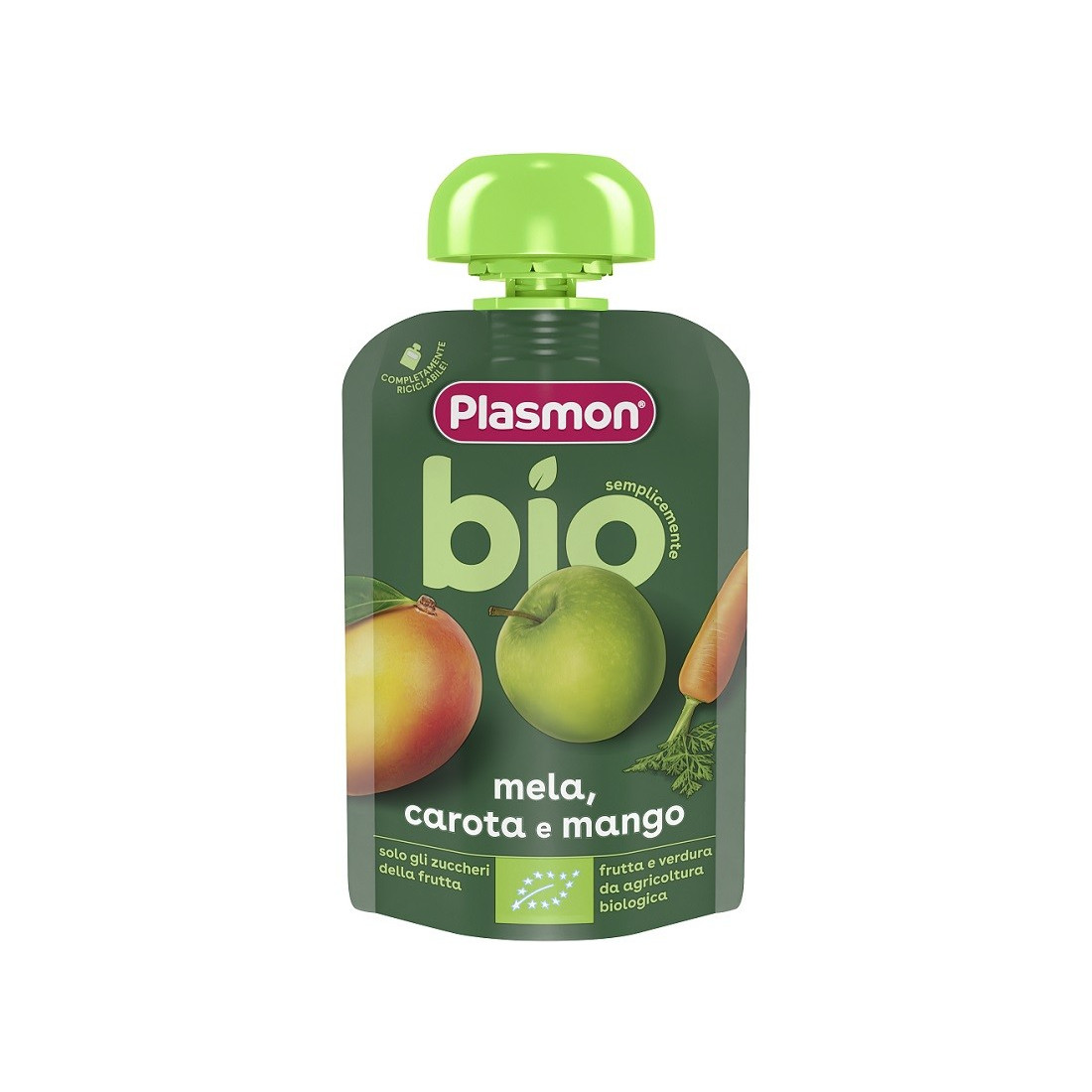 PLASMON MELA CA MA BIO POUCHES