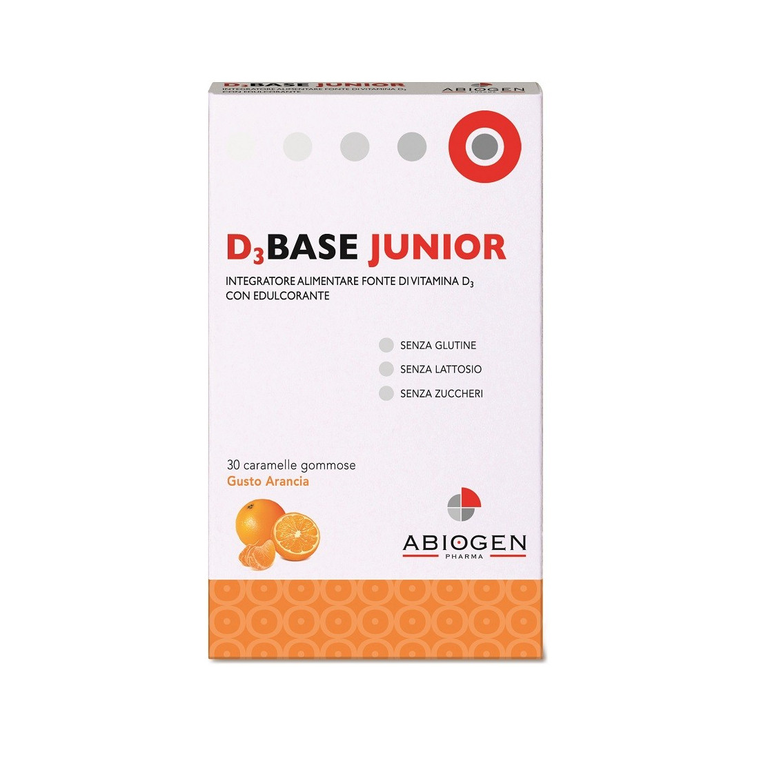 D3BASE JUNIOR 30CARAM ARANCIA