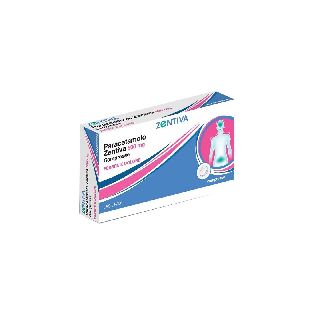 PARACETAMOLO ZEN 30CPR 500MG