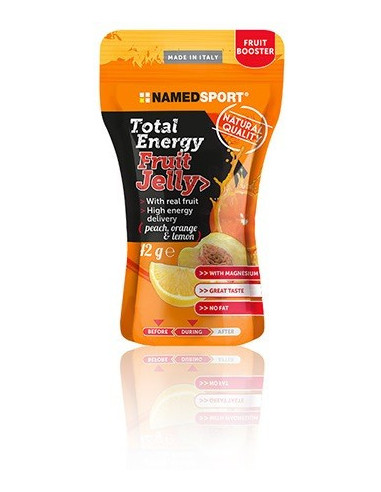 NAMED TOTAL ENERGY FRUIT JELLY PEACH ORANGE LEMON