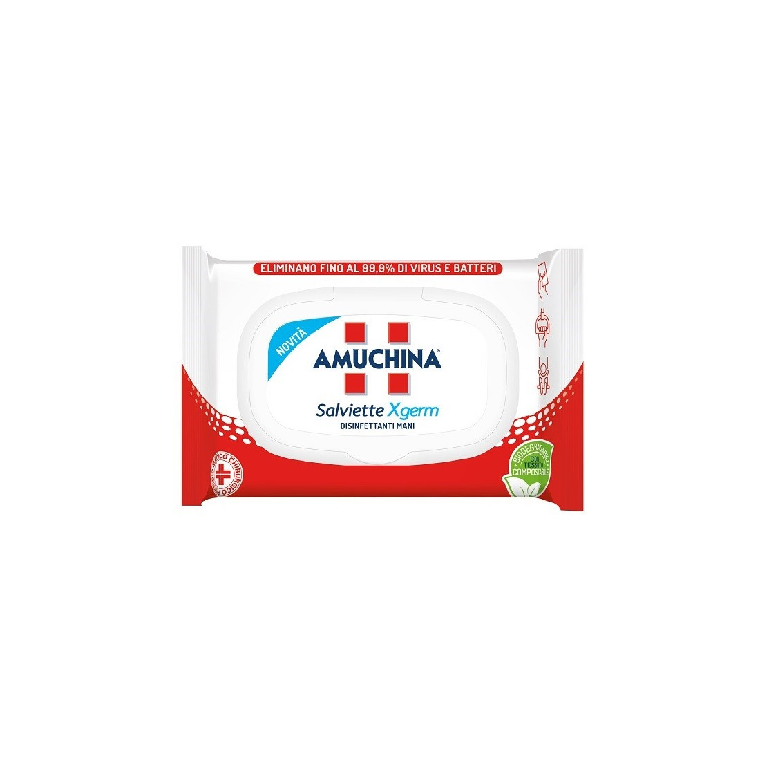 AMUCHINA XGERM SALV MANI 20PZ
