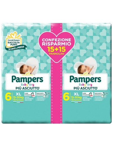 PAMPERS BD DUODWCT XL 30PZ