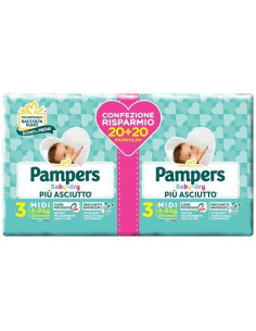 PAMPERS BD DUODWCT MIDI 40PZ