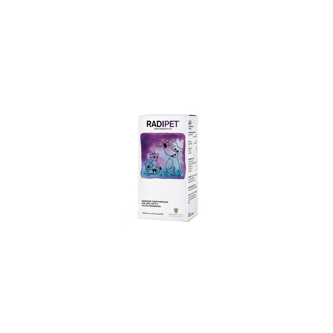 RADIPET 40CPS 700MG