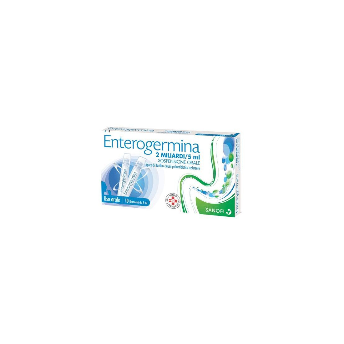 ENTEROGERMINA OS 10FL 2ML/5ML