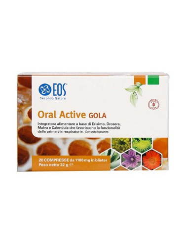 EOS ORAL ACTIVE GOLA 20CPR