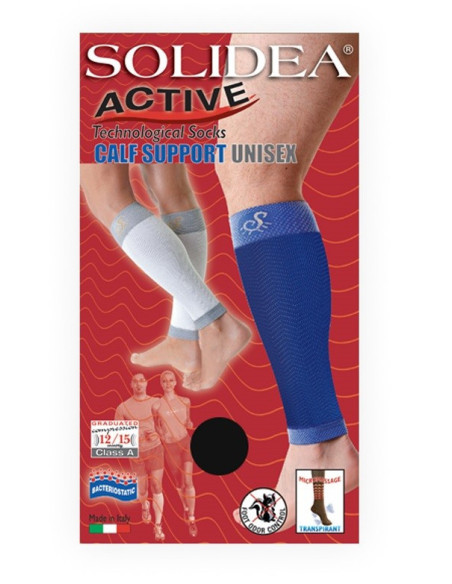 CALF SUPPORT NERO L SM09