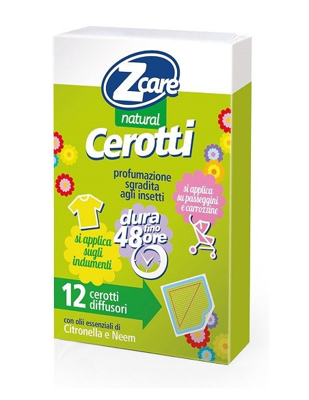 ZCARE NATURAL CEROTTI 12PZ