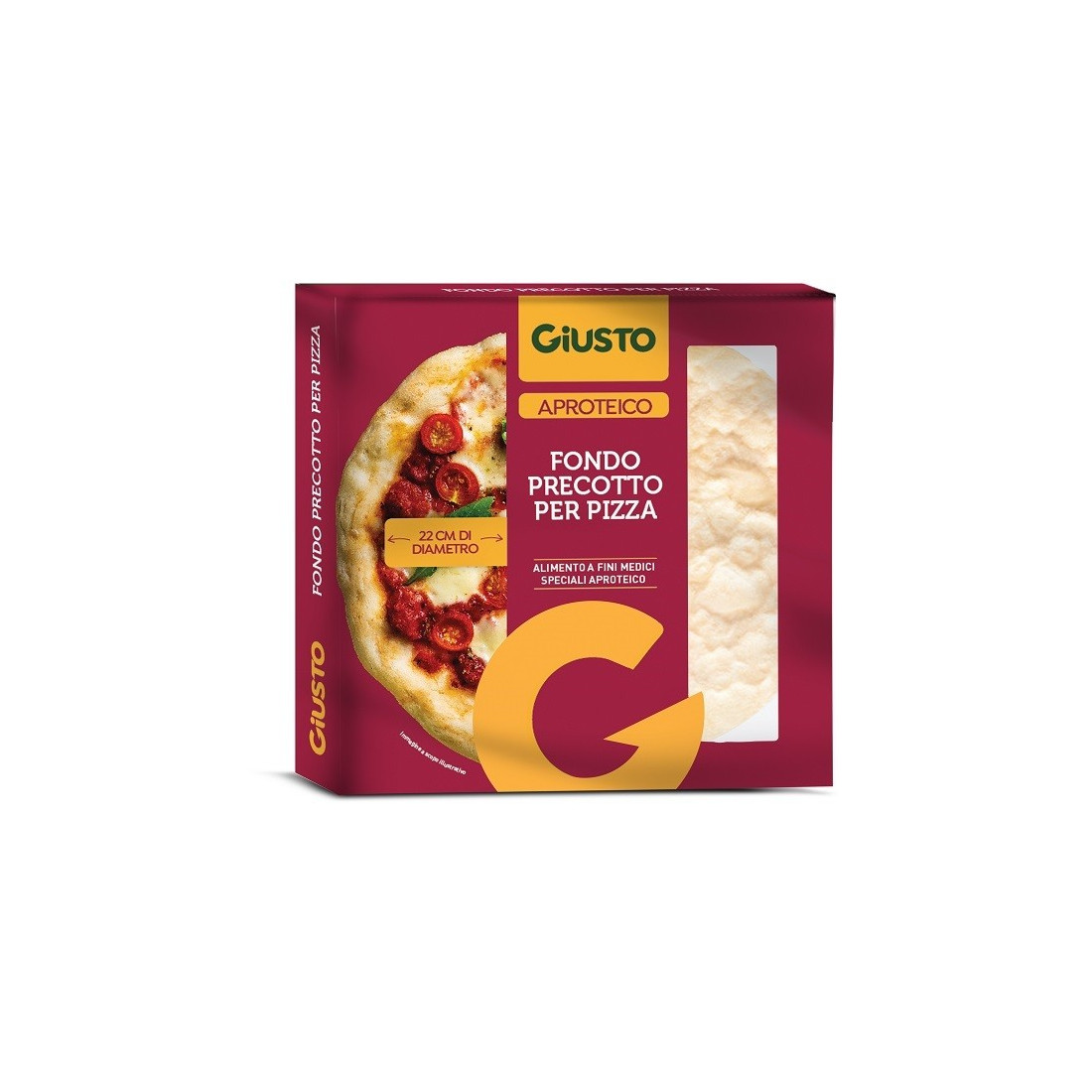 GIUSTO APROT FONDO PIZZA 200G